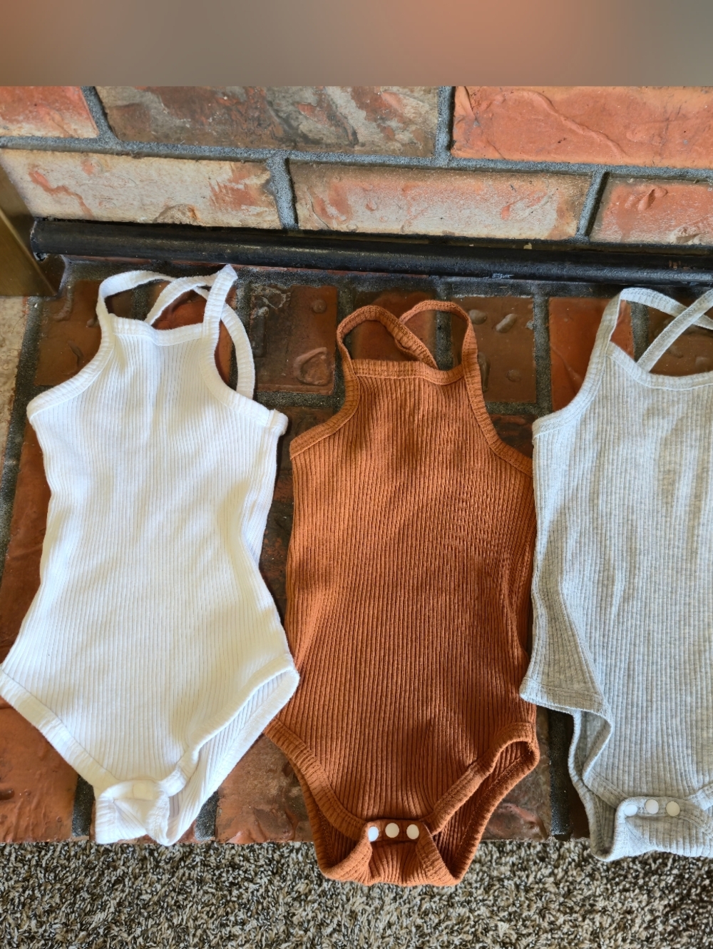 Ribbed Cross- Body Bodysuits